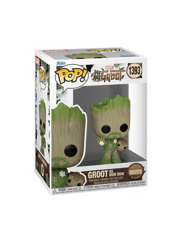 Funko POP! 1393 Groot As Iron Man - We Are Groot - Marvel