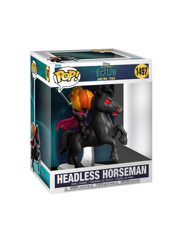 Funko POP! 1497 Rides Deluxe The Adventure of Ichabod And Mr. Toad - Headless Horseman - Disney