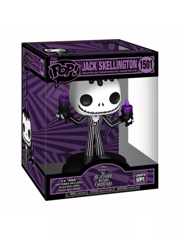 Funko POP! 1501 Jack Skellington (Lights Up!) - Pesadilla Antes De Navidad