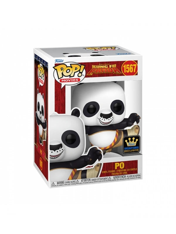 Funko POP! 1567 Exclusivo Po - Kung Fu Panda - Dreamworks