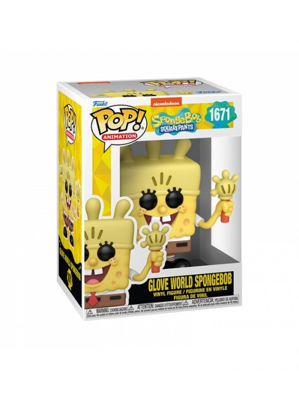 Funko POP! 1671 Spongebob W/ Glove Light - Nickelodeon