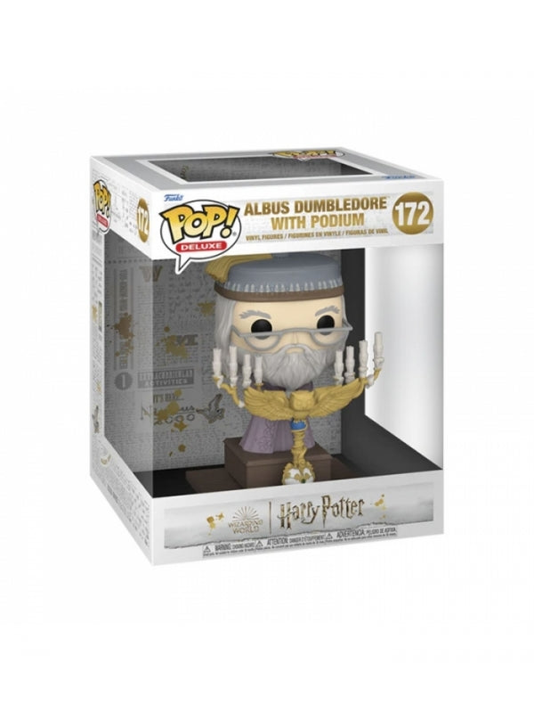 Funko POP! 172 Deluxe Albus Dumbledore Con Podio - Harry Potter