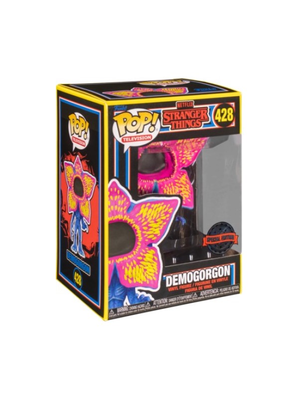 Funko POP! 428 Demogorgon (BLKLT) - Stranger Things