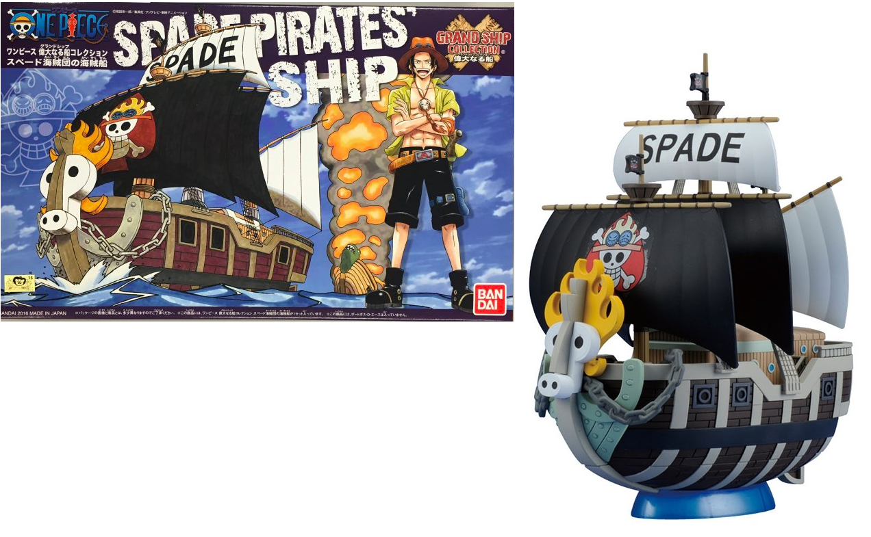 Model Kit - One Piece ship Spade Pirates