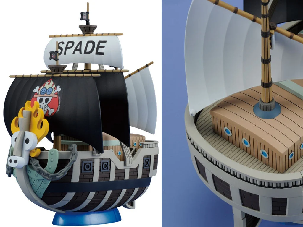 Model Kit - One Piece ship Spade Pirates