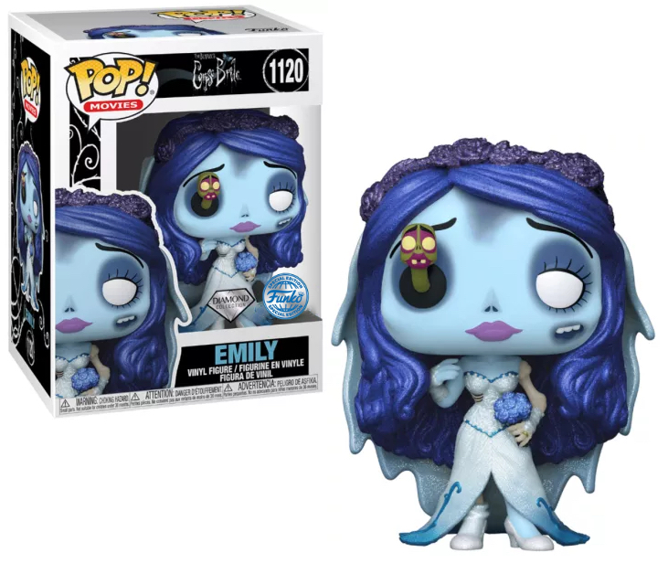 Funko POP! 1120 Emily - Corpse Bride (la novia cadaver) Diamond SE