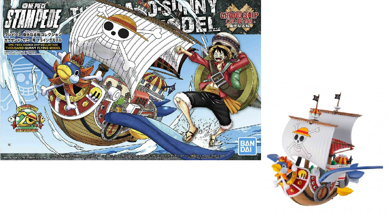 Model Kit - One Piece ship Thousand Sunny Flying