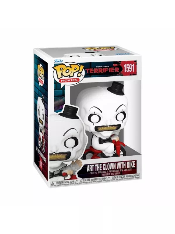 Funko POP! 1591 Art the clown with bike - Terrifier