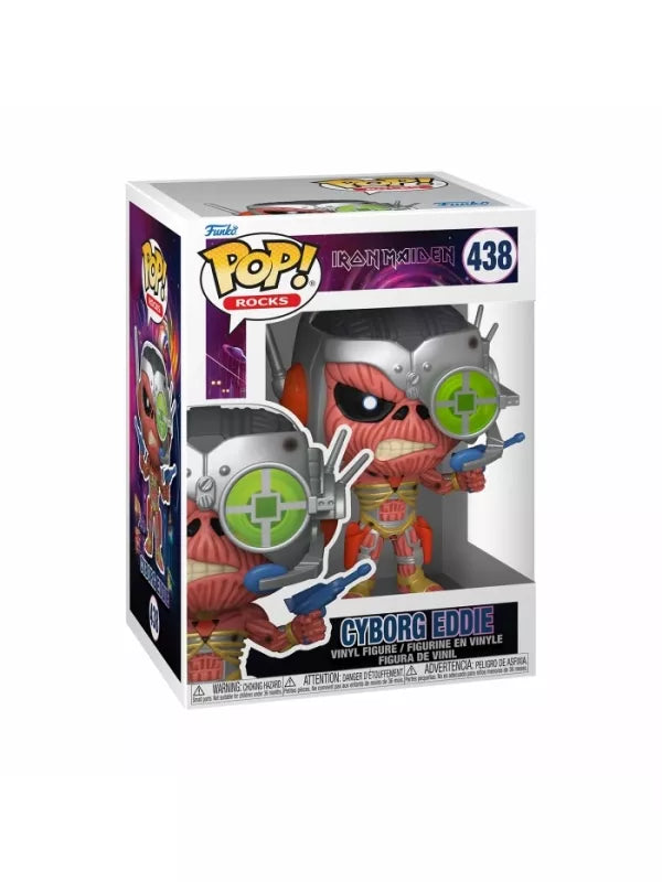 Funko POP! 438 Cyborg Eddie - Iron Maiden