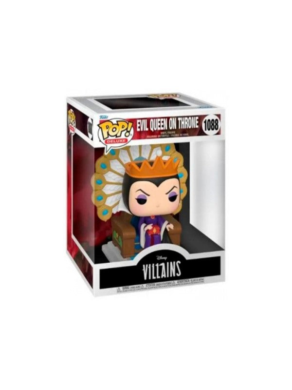 Funko POP! 1088 Deluxe: Villains - Evil Queen On Throne - Disney